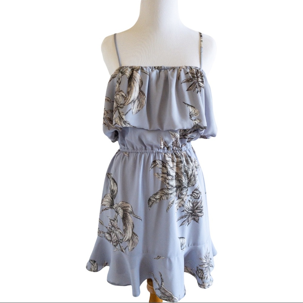 Tularosa REVOLVE Benson Dress Chambray XS - Picture 2 of 9